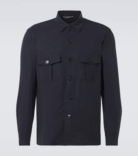 Canali Straight-cut overshirt - Canali - Modalova