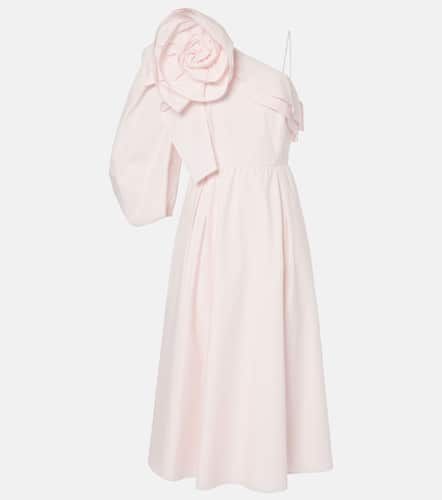 Robe midi asymétrique à fleurs - Dorothee Schumacher - Modalova