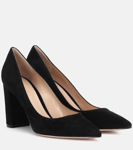 Pumps Piper 85 aus Veloursleder - Gianvito Rossi - Modalova