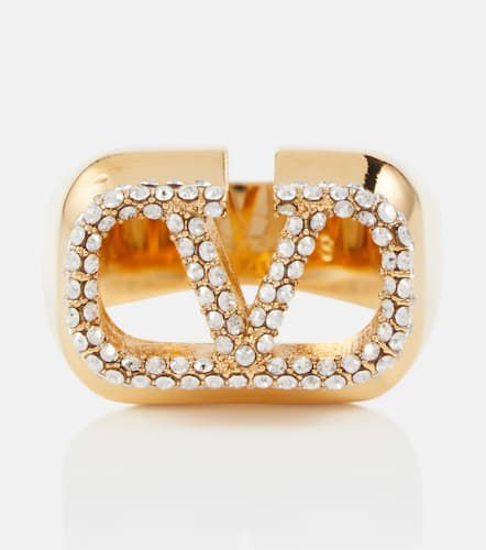 Valentino VLogo embellished ring - Valentino - Modalova