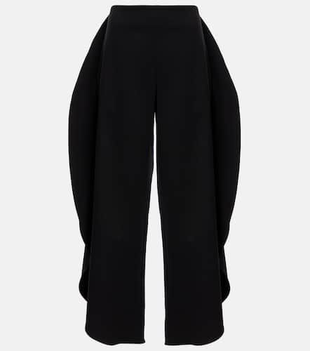 Alaïa Pantalones anchos de lana plisados - Alaia - Modalova