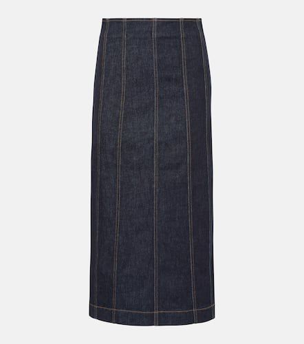 Fiona denim maxi skirt - Veronica Beard - Modalova