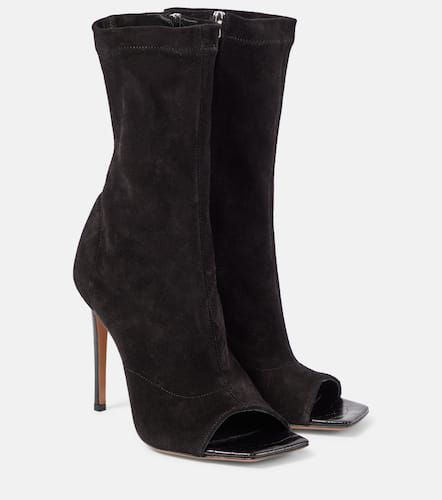 Ankle Boots Amanda aus Veloursleder - Paris Texas - Modalova