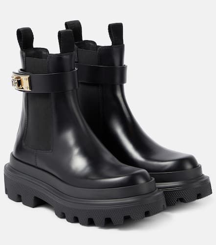 Dolce&Gabbana Leather Chelsea boots - Dolce&Gabbana - Modalova