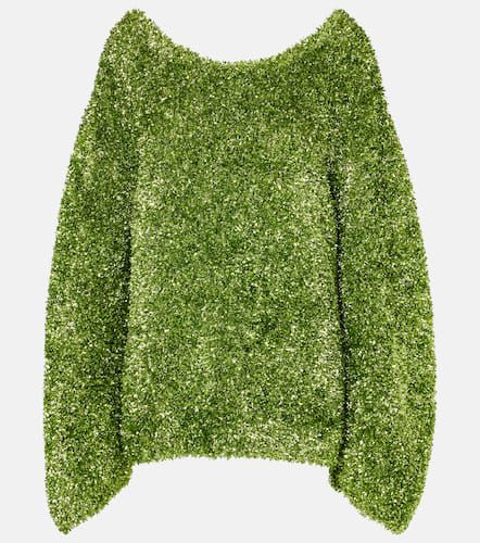 Jersey oversized de lamé - Dries Van Noten - Modalova