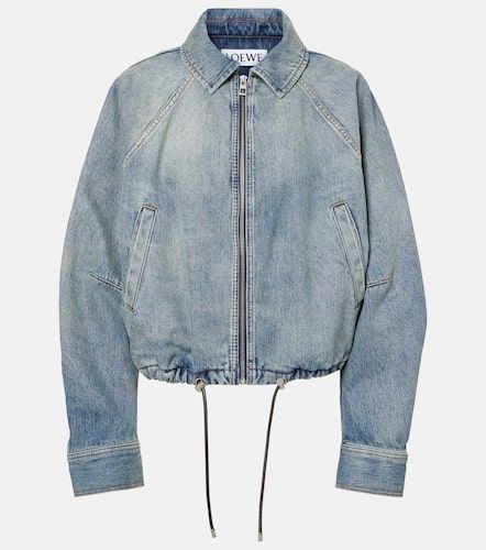 Chaqueta de denim con cremallera - Loewe - Modalova