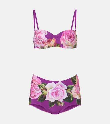 Dolce&Gabbana Bedruckter Bikini - Dolce&Gabbana - Modalova