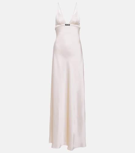 Miu Miu Satin gown - Miu Miu - Modalova