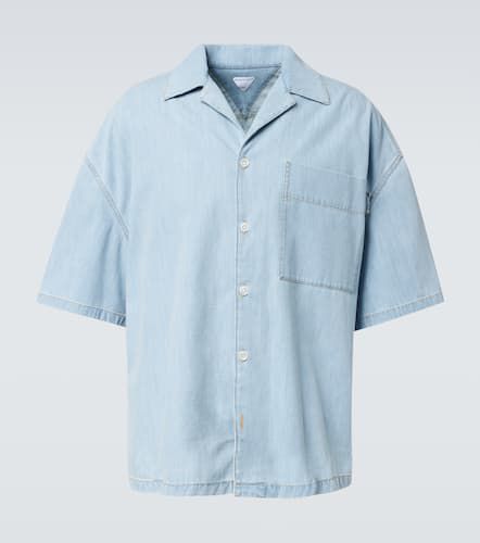 Camicia bowling di jeans - Bottega Veneta - Modalova