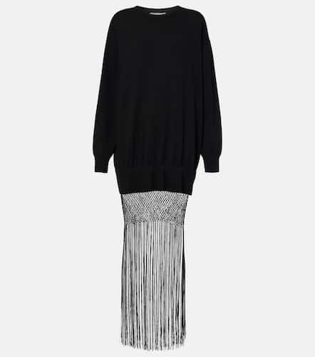 Macrame Monument wool and cashmere maxi dress - Christopher Esber - Modalova