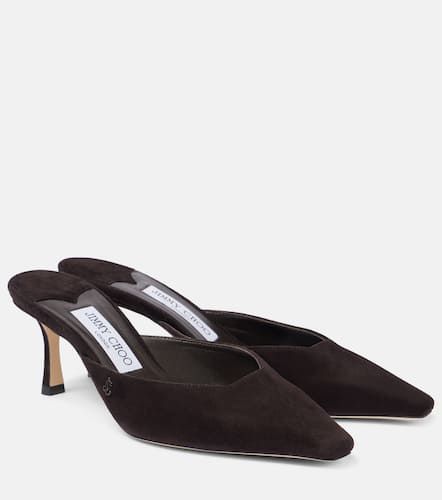 Jimmy Choo Mules Vivi 65 in suede - Jimmy Choo - Modalova