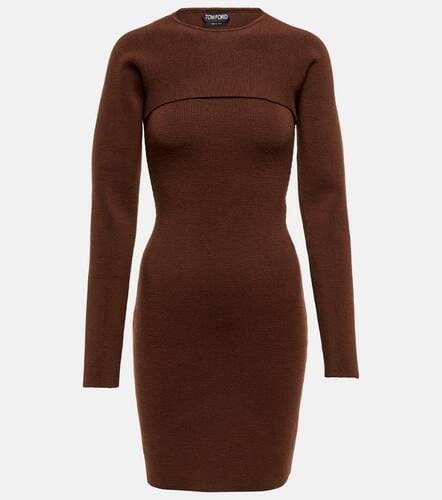 Tom Ford Minikleid aus Rippstrick - Tom Ford - Modalova