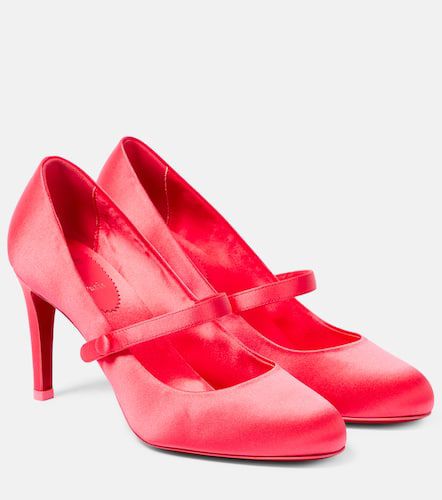 Pumppie 85 crêpe satin pumps - Christian Louboutin - Modalova