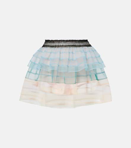 Susan Fang Striped tulle miniskirt - Susan Fang - Modalova