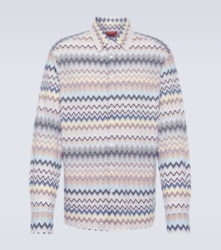 Camisa de algodón en zigzag - Missoni - Modalova