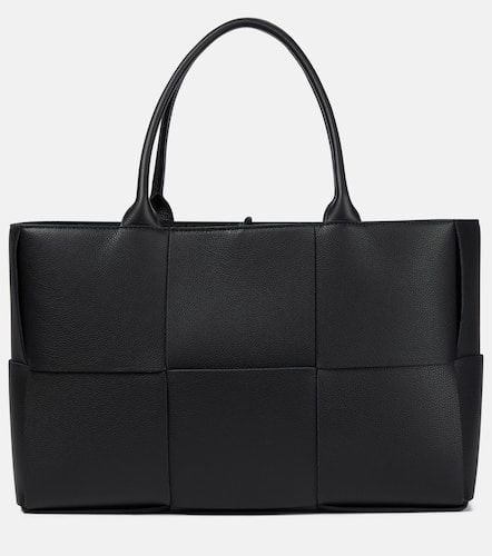 Arco Intrecciato leather tote bag - Bottega Veneta - Modalova