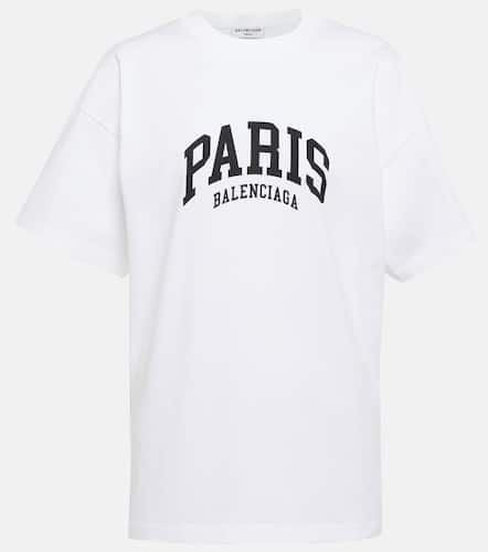 Cities T-Shirt Paris aus Baumwolle - Balenciaga - Modalova