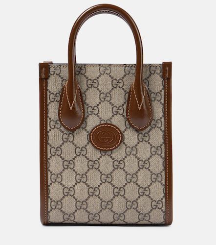 Gucci Tote GG aus Canvas und Leder - Gucci - Modalova