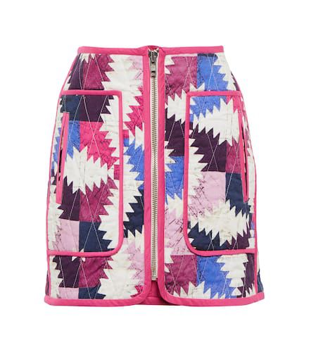 Hamlin printed cotton miniskirt - Marant Etoile - Modalova