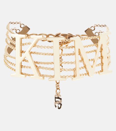 X Kim - Choker a catena con decorazioni - Dolce&Gabbana - Modalova