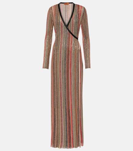 Missoni Metallic striped maxi dress - Missoni - Modalova