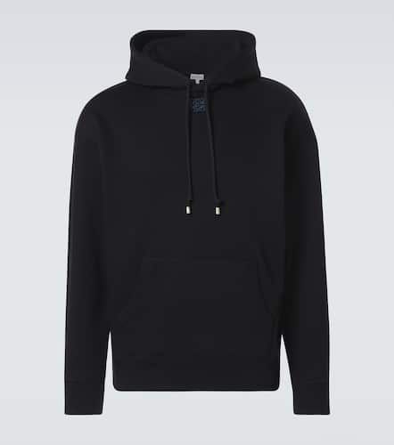 Loewe Anagram cotton jersey hoodie - Loewe - Modalova