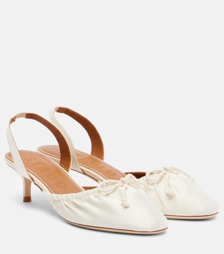 Staud Alba satin slingback pumps - Staud - Modalova