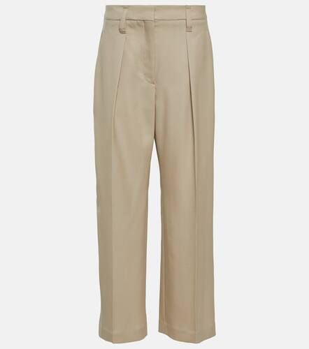 Straight wool pants - Brunello Cucinelli - Modalova