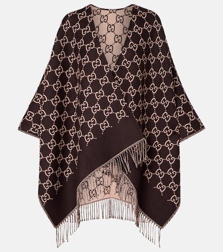 Gucci Poncho en laine - Gucci - Modalova
