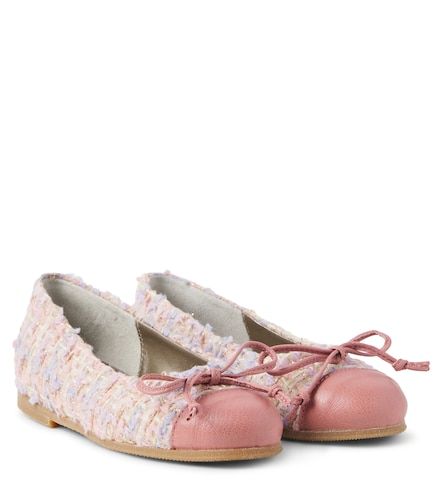 PèPè Bailarinas de bouclé con piel - PePe - Modalova