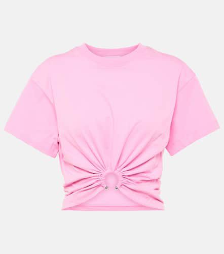 Camiseta de algodón fruncida - Rabanne - Modalova