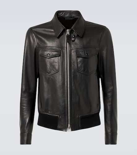 Tom Ford Blouson aus Leder - Tom Ford - Modalova