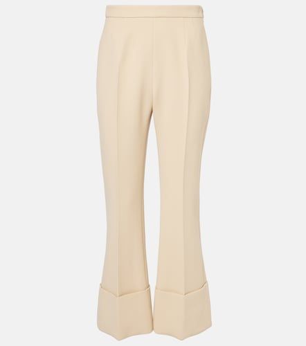 Virgin wool crepe flared pants - Valentino - Modalova