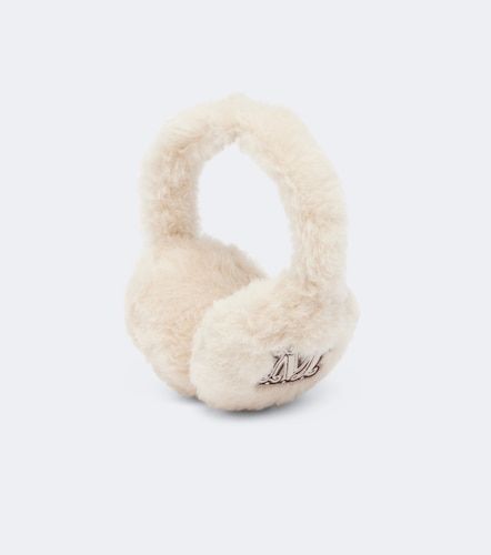 Paraorecchie teddy in alpaca, lana e seta - Max Mara - Modalova