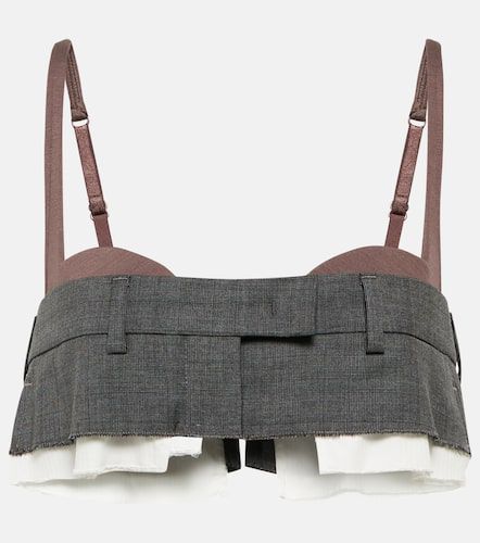 Miu Miu Bustier aus Wolle - Miu Miu - Modalova