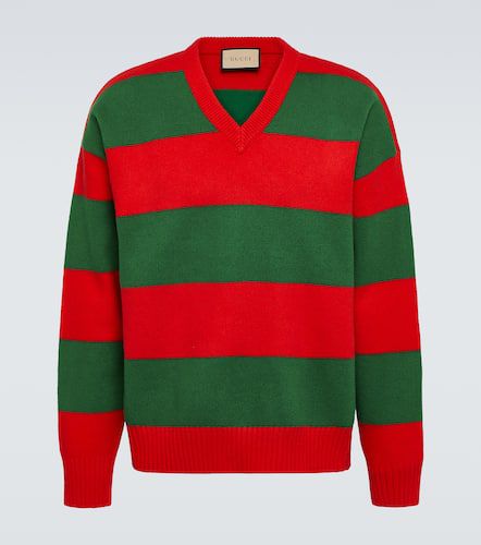 Gucci Striped wool sweater - Gucci - Modalova