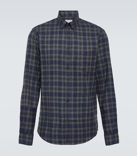 Checked cotton flannel shirt - Sunspel - Modalova