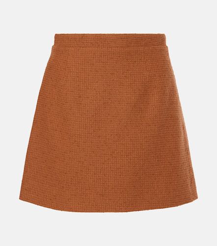 Iconic wool and cotton-blend miniskirt - Patou - Modalova