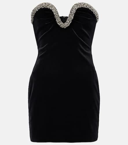 Embellished velvet corset dress - Roland Mouret - Modalova