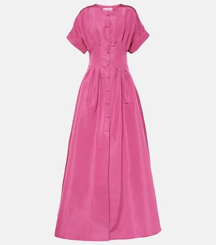 Carolina Herrera Pleated silk gown - Carolina Herrera - Modalova