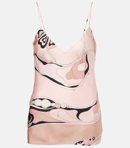 Pucci Orchidee silk twill camisole - Pucci - Modalova