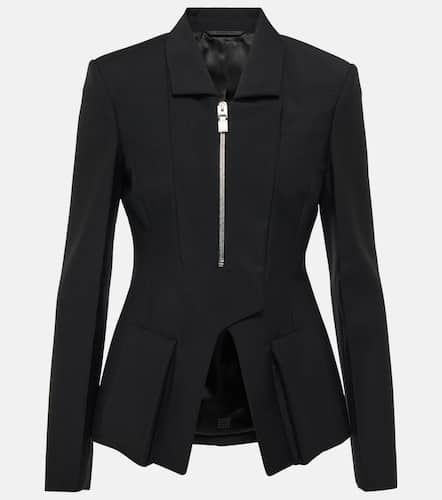 Chaqueta de lana y mohair con peplum - Givenchy - Modalova