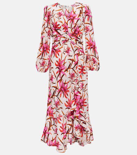 Vestido midi Emmett floral - Diane von Furstenberg - Modalova