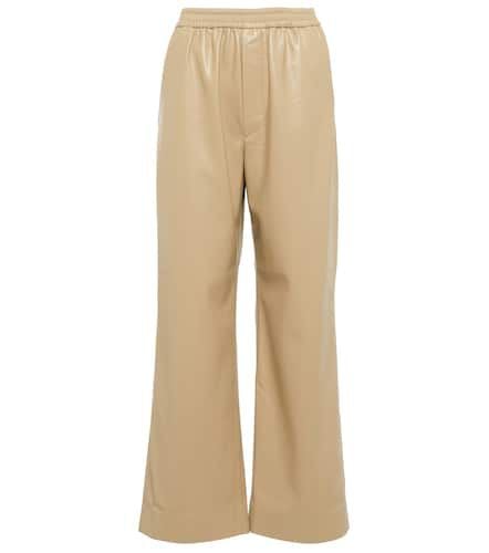 Odessa wide-leg faux leather pants - Nanushka - Modalova