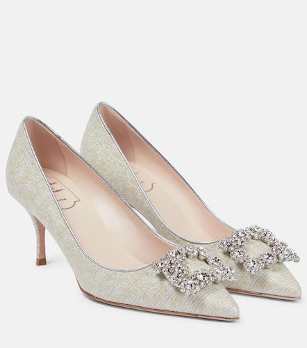 Pumps Piping Flower Strass in tweed - Roger Vivier - Modalova