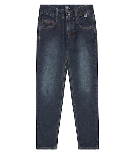 Mid-rise cotton straight jeans - Il Gufo - Modalova