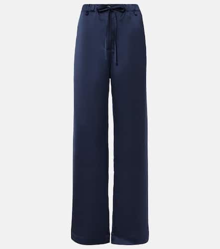 Magnus satin wide-leg pants - Proenza Schouler - Modalova