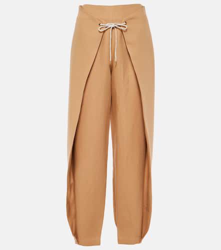 Marylen linen tapered pants - Loro Piana - Modalova