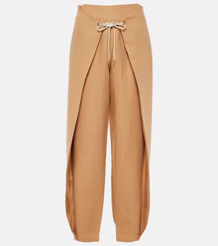 Marylen linen tapered pants - Loro Piana - Modalova