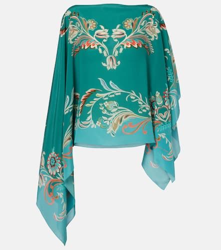 Etro Top drapé en crêpe de soie - Etro - Modalova